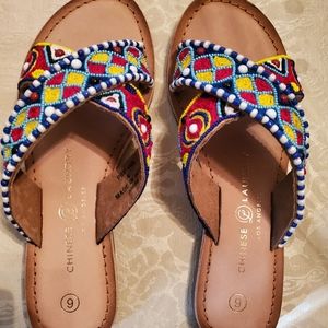Women's Chinese Laundry Beaded Sandals